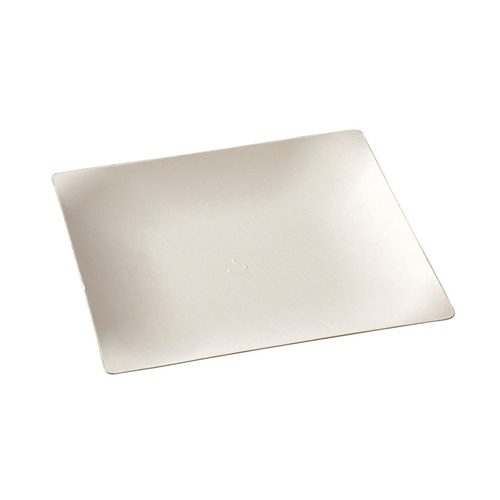 210679 - Assiette carrée bagasse 11x11 blanche Imagine en sachet de 10 SOLIA