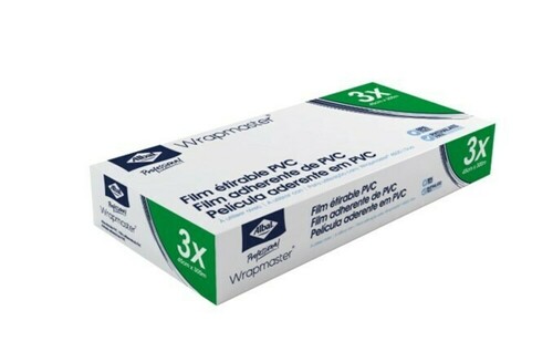92770 - Film étirable alimentaire PVC 45cm x 300m en rouleau pour Wrapmaster 4500 WRAPMASTER CORESCO