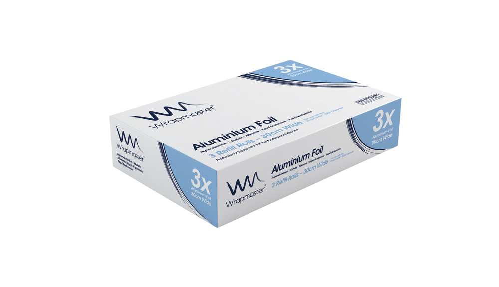92771 - Papier aluminium 30cm x 200m en rouleau pour Wrapmaster 3000 WRAPMASTER