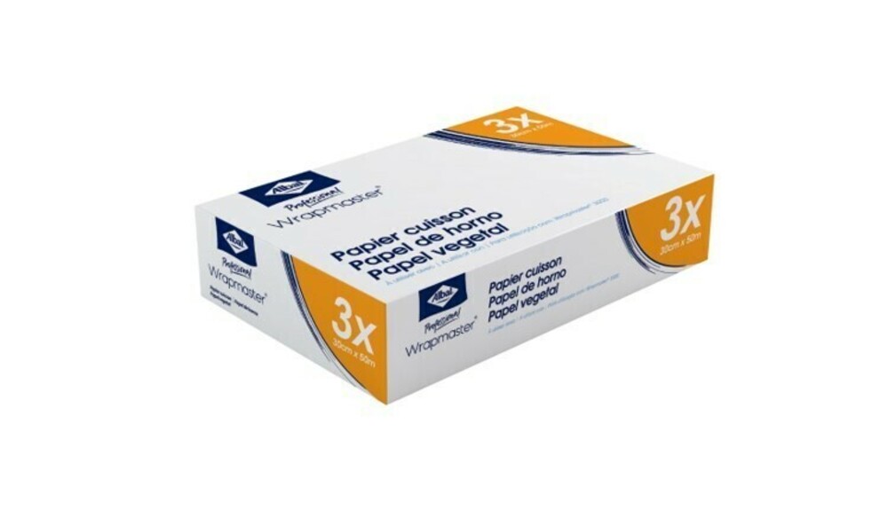 97986 - Papier cuisson 30cm x 50m en rouleau pour Wrapmaster 3000 COFRESCO