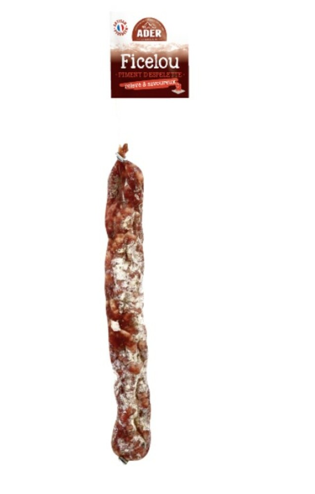Saucisse sèche Ficelou Piment Espelette