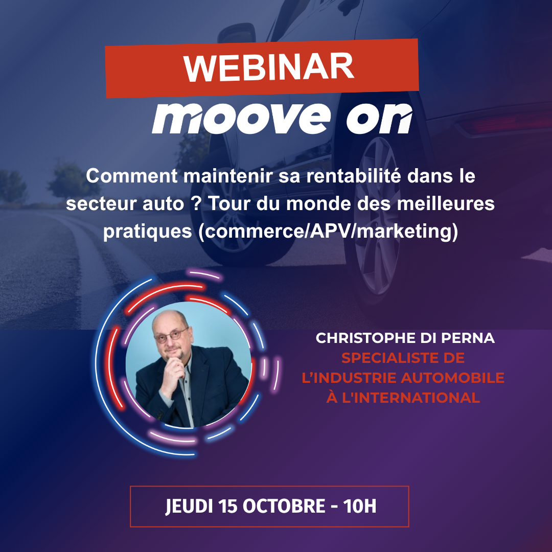 webinaires moove on : des clés concrètes et actionnables pour les dirigeants et décideurs des concessionnaires et points de vente automobile