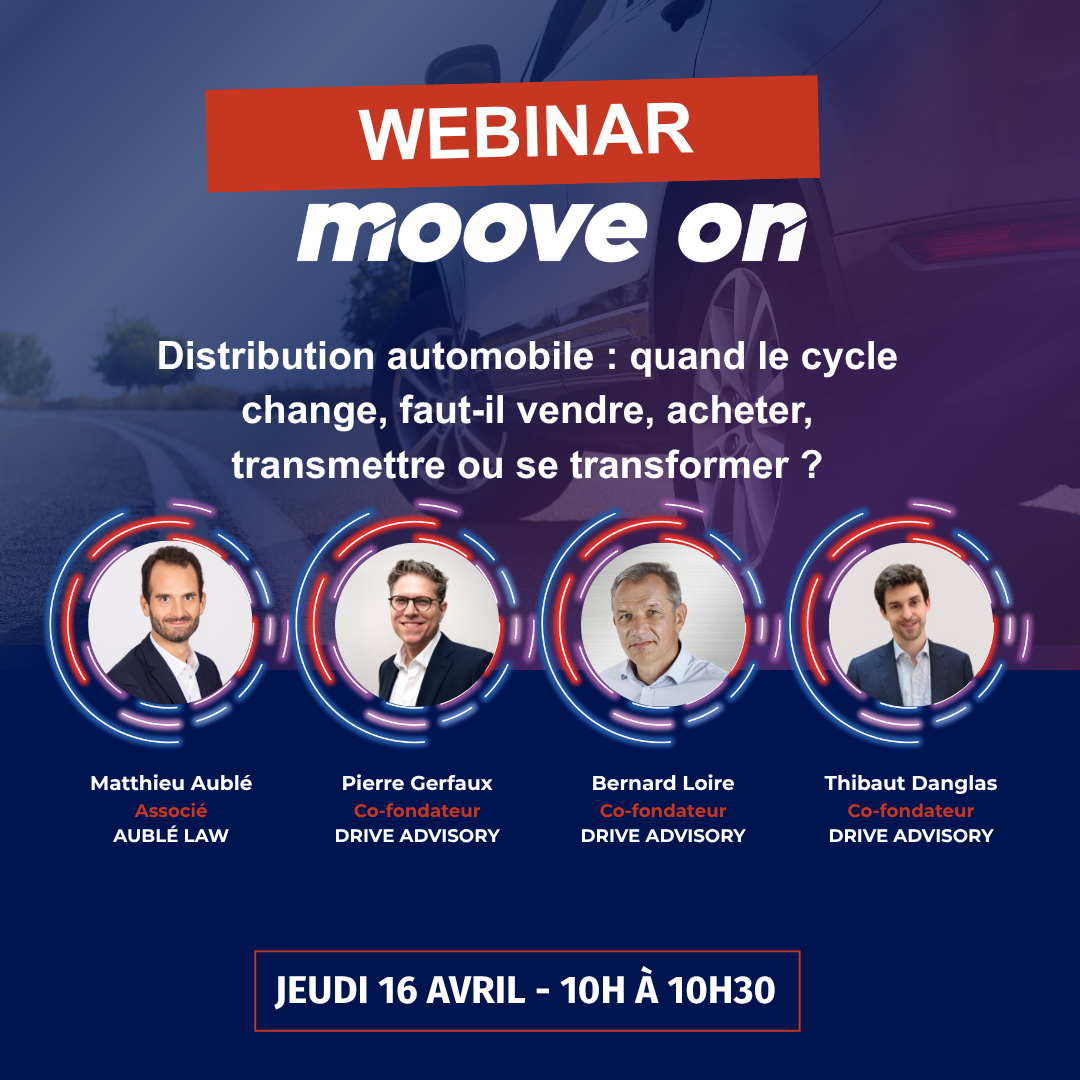webinaires moove on : des clés concrètes et actionnables pour les dirigeants et décideurs des concessionnaires et points de vente automobile