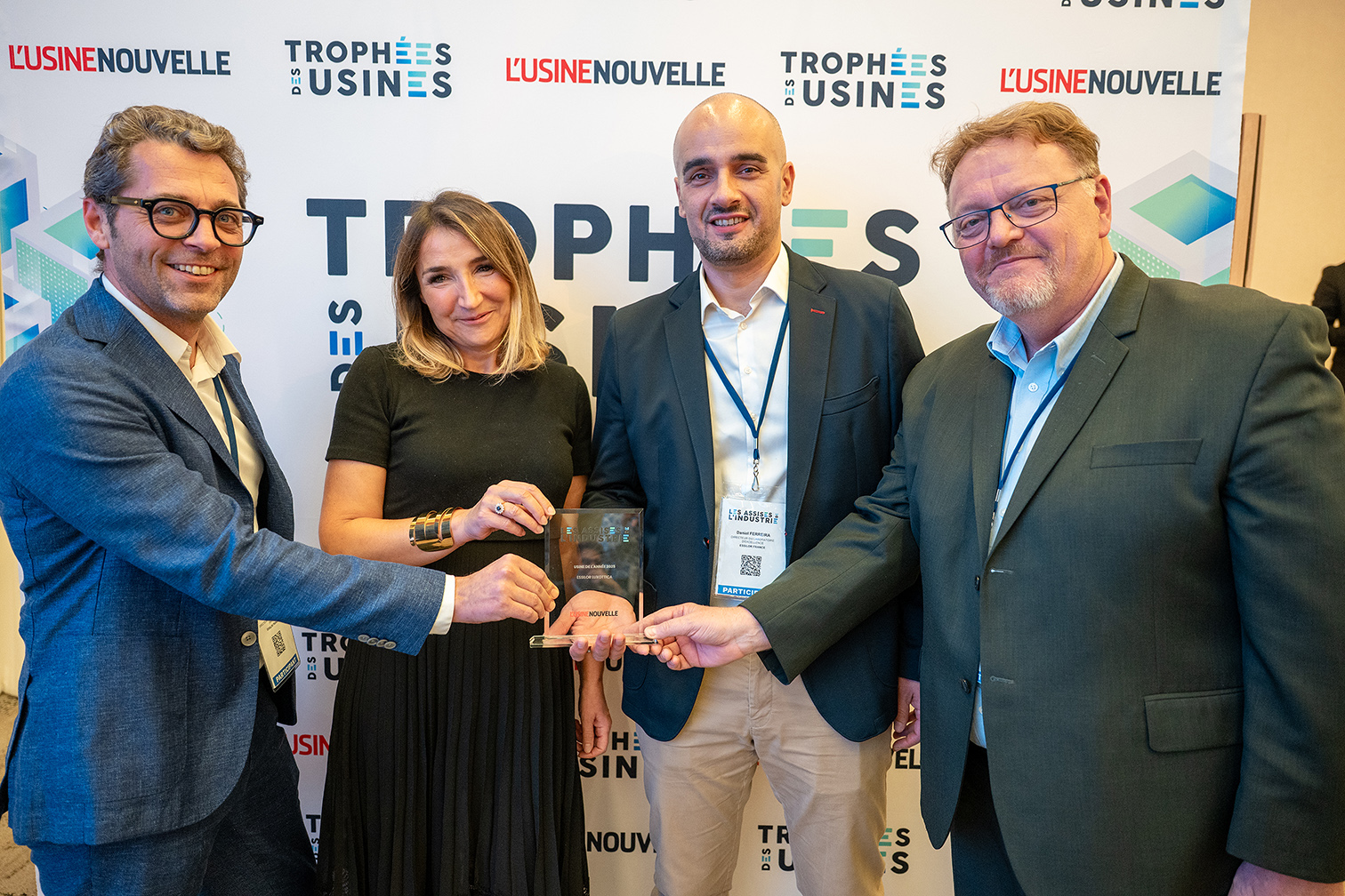 Trophée de L’Usine de L’Année ESSILOR LUXOTTICA