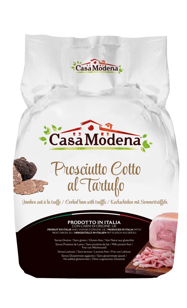 290854  1/2 jambon cuit à la truffe Casa Modena 