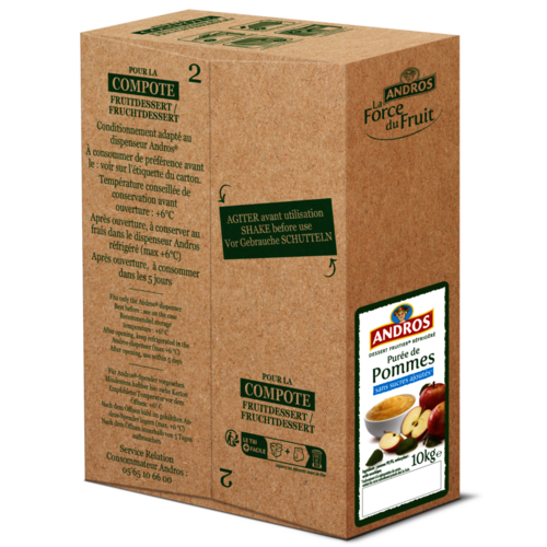 Dessert fruitier à la pomme sans sucres ajoutés 10 kg - 287469