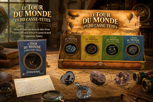 Gamme Tour du Monde en 80 casse-têtes