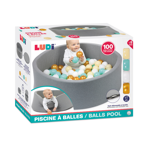PISCINE A BALLES MOUSSE