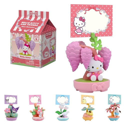 YuMe Hello Kitty and Friends Memo Stand Mini Botanics Series