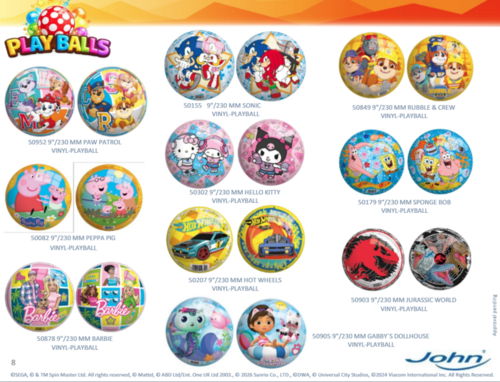 Playballs et produits plein air