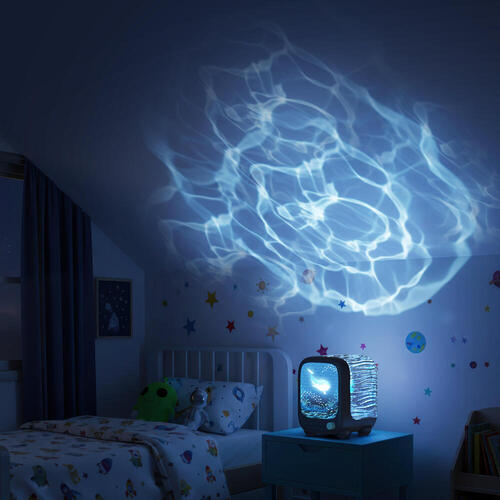 🌊 WAVY LIGHT – Projecteur océan & ambiance sonore ✨