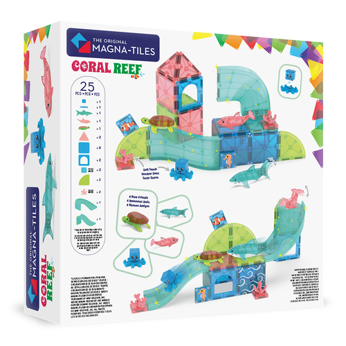 Coral Reef 25-Pieces Magnetic Construction Set
