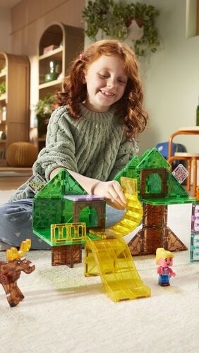 Treetop Adventure 42-Piece Magnetic Construction Set