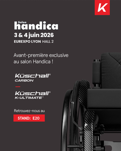 Nouveautés Küschall en avant-première sur HANDICA