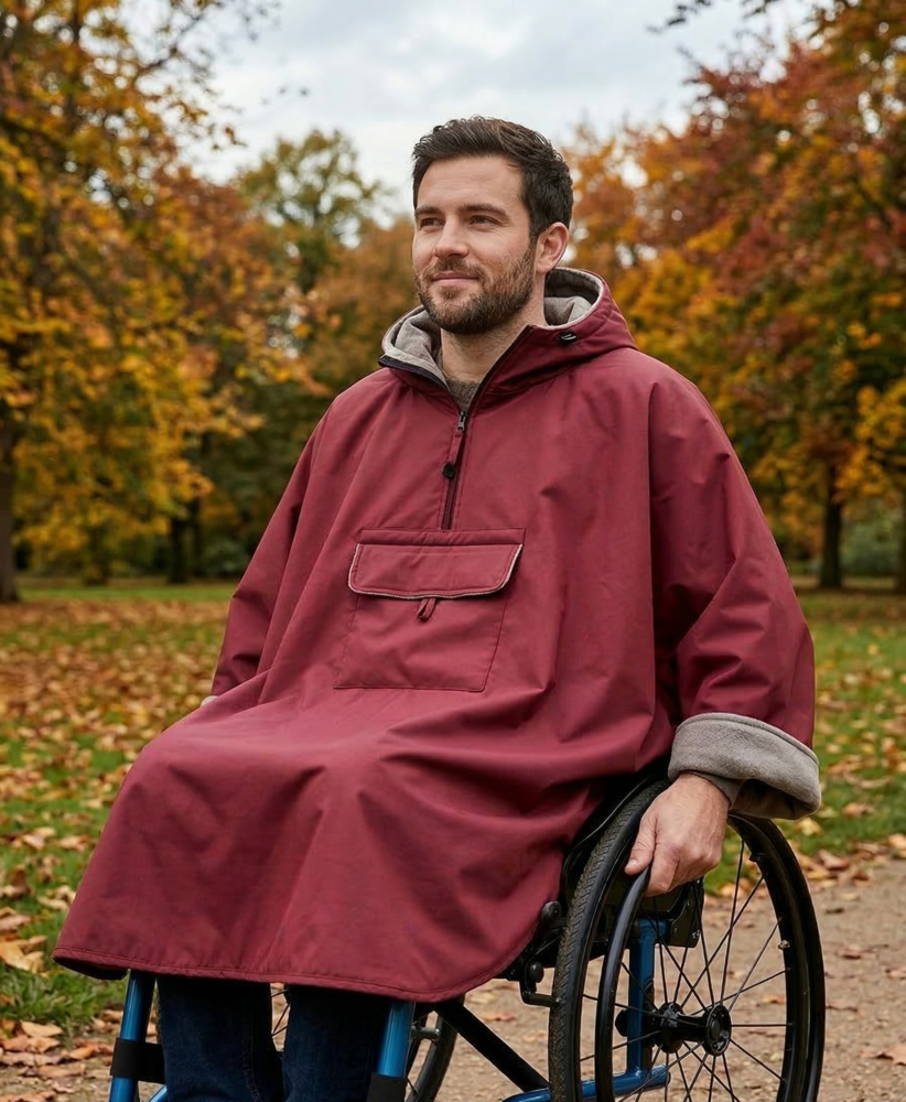 Cape imperméable doublée polaire F/H/ Enfant
