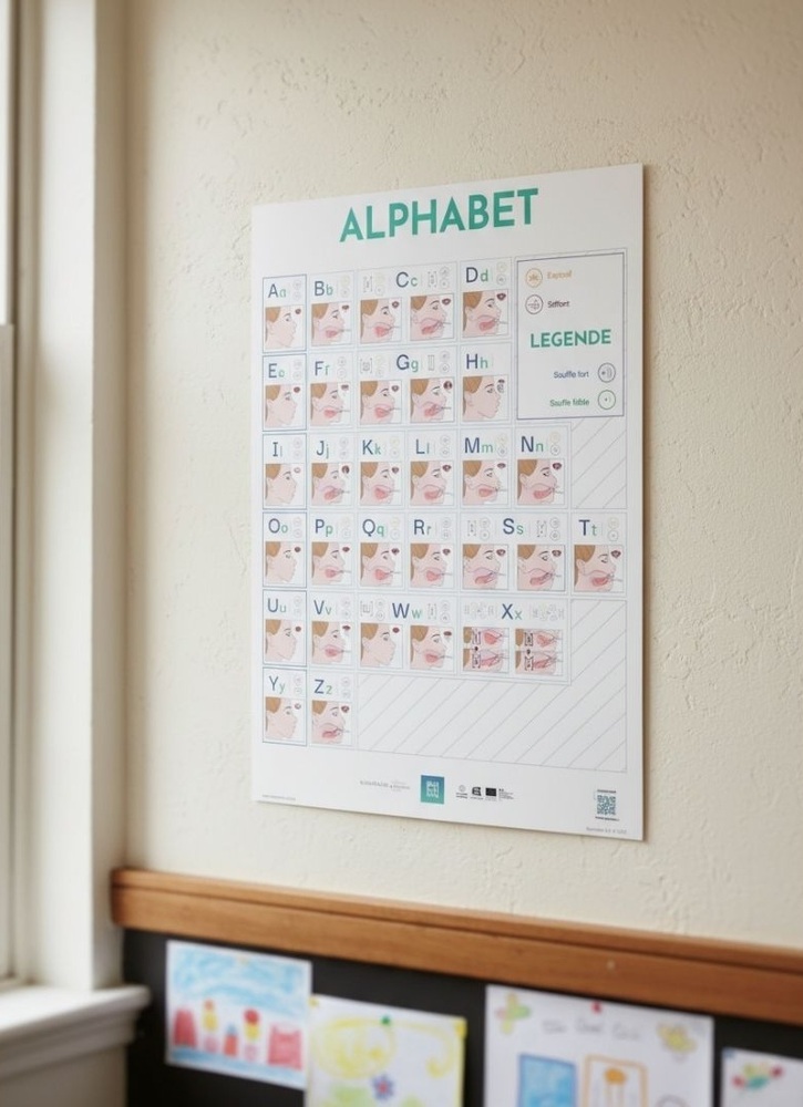 Alphabet phonétique et gestuel