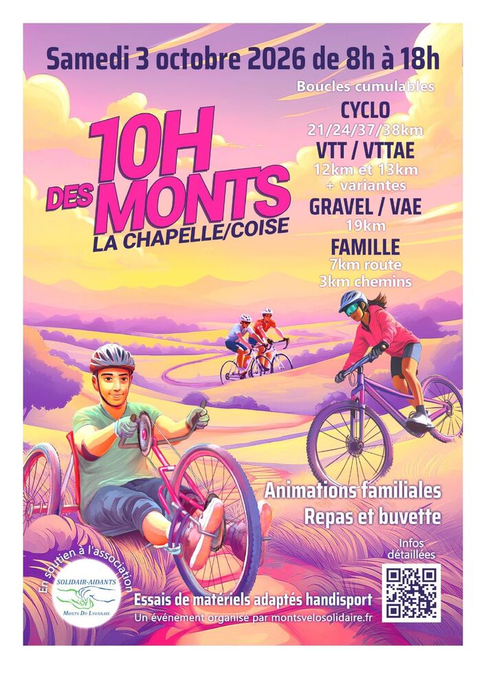 Affiche 10H des Monts 