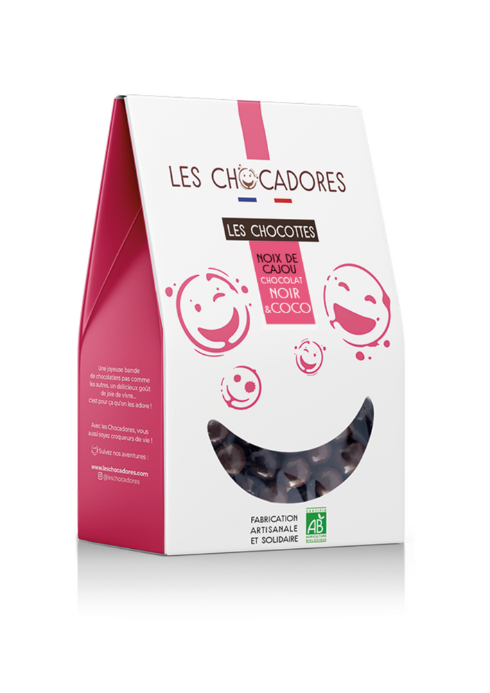 CHOCOTTES noix de cajou chocolat noir 