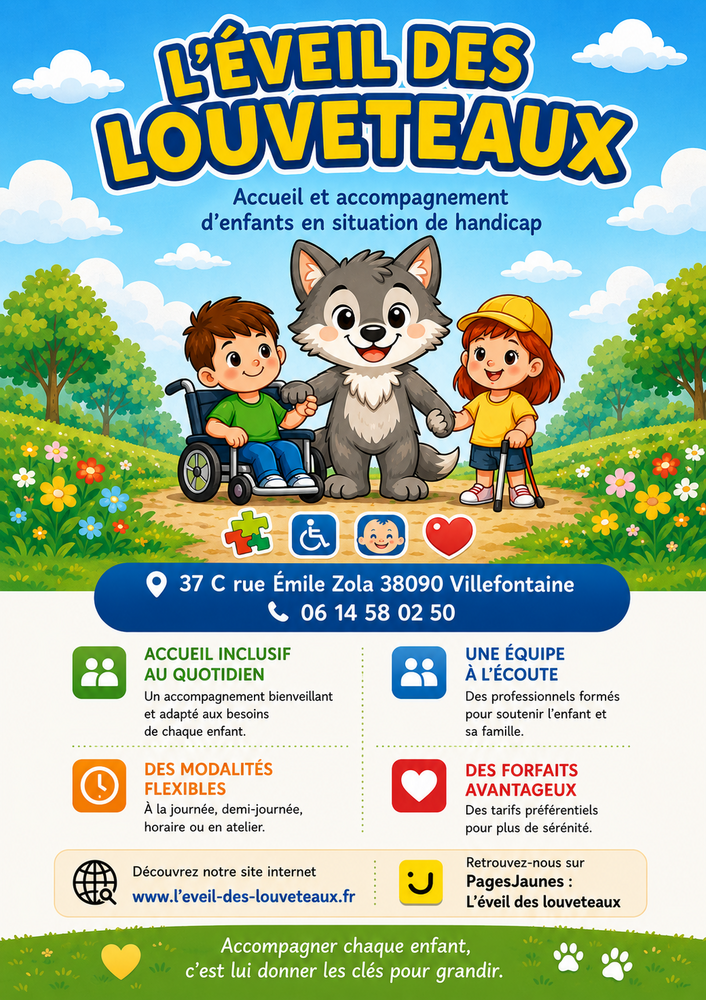 Garde d’enfants en situation de handicap