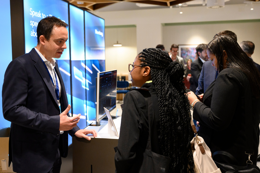 Exhibtion stand at Risk Live Europe