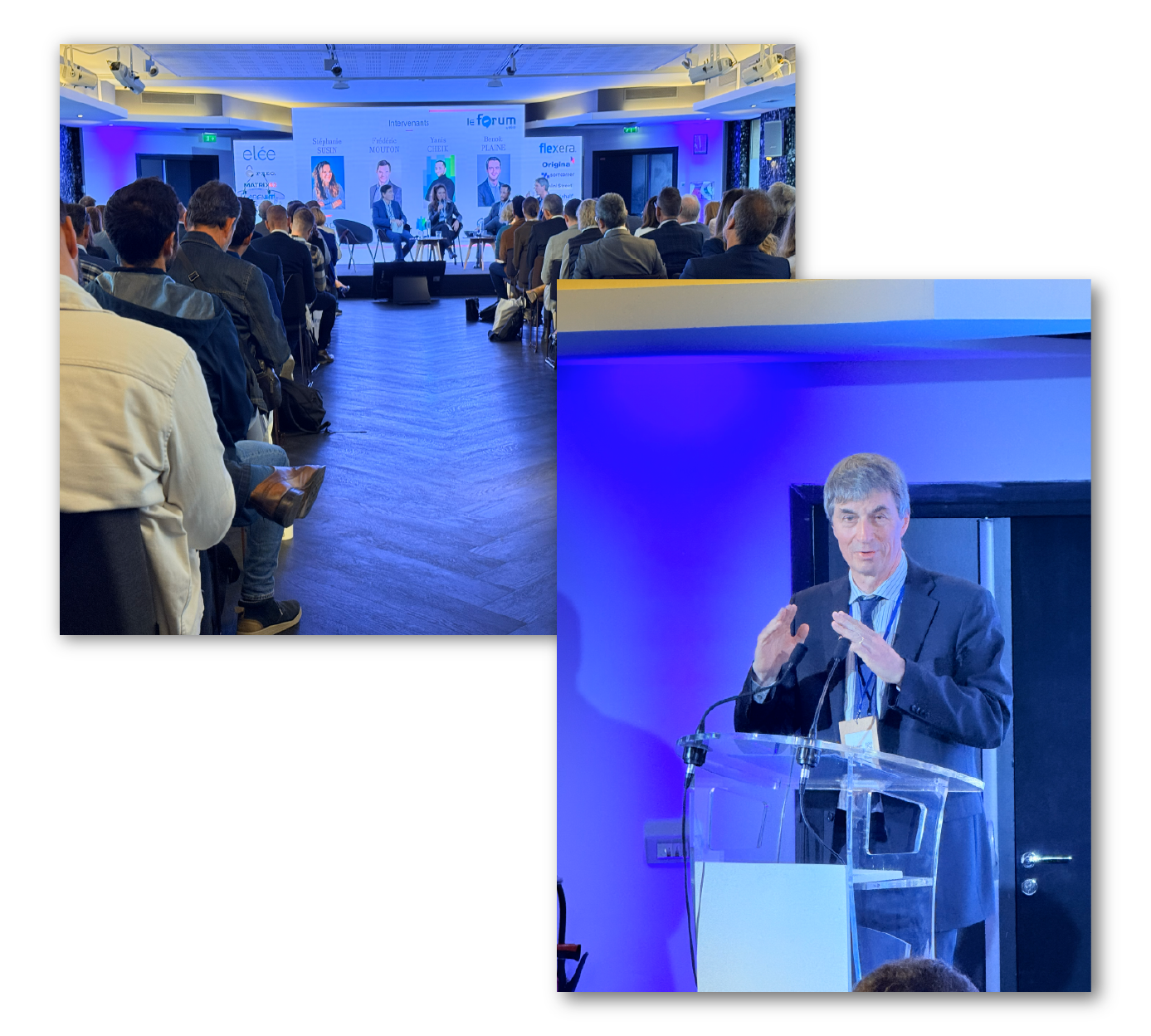 Le forum, prise de parole