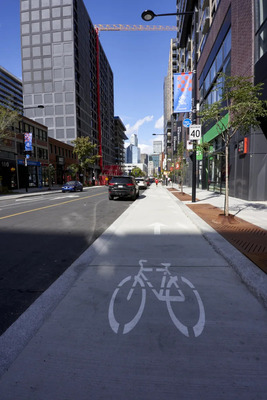 [VAÉ fourni] Visite terrain - infrastructures cyclables de Montréal secteur Centre-Sud (matin)