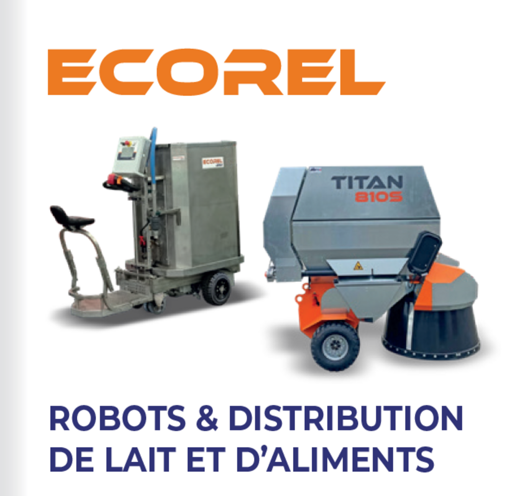 Robots & distribution de lait et d'aliments, régulation et automatisme