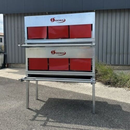 Pondoir collectif linéaire ramassage arrière