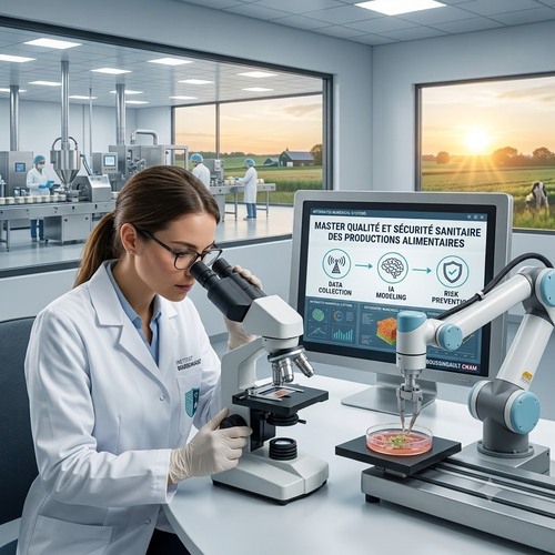 Master Qualité & Sécurité Sanitaire des Aliments (IA & Données)