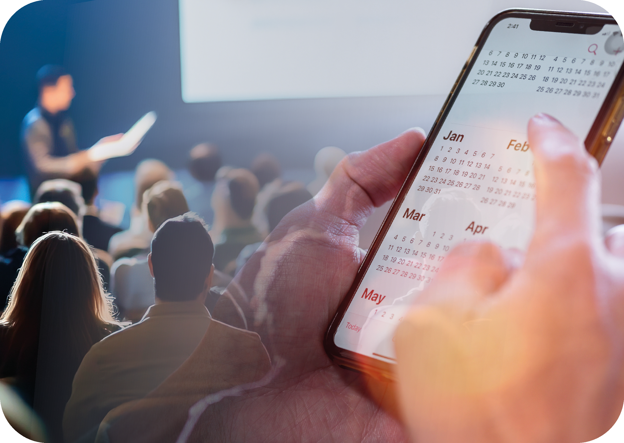 Agenda des événements du moniteur 