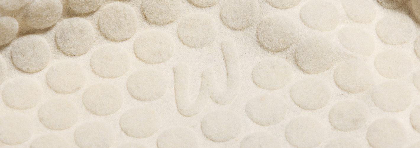 Woola will present a range of 100% wool products.