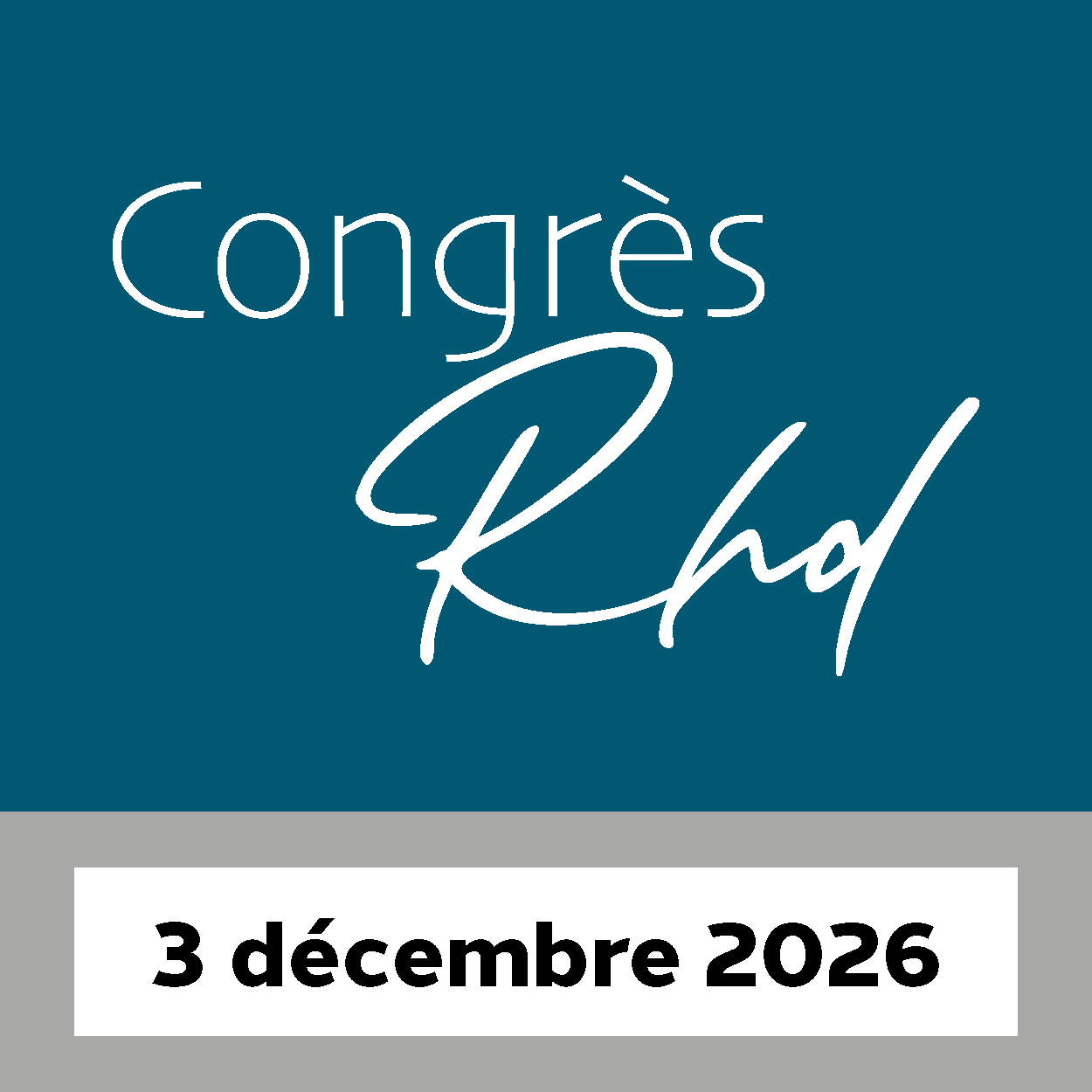 Congrès RHD