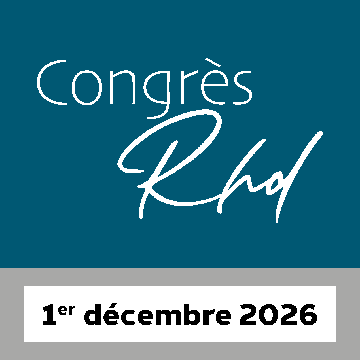Congrès RHD