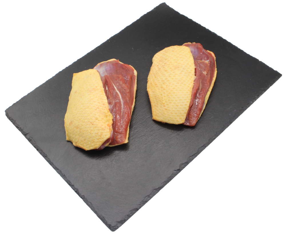 2 FILETS DE CANETTE A PEAU 150-200 GRAMMES SOUS VIDE LE GAULOIS PROFESSIONNEL 222488