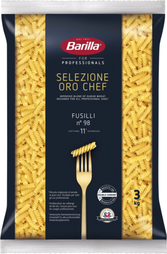 Fusilli 3Kg Selezione Oro Chef