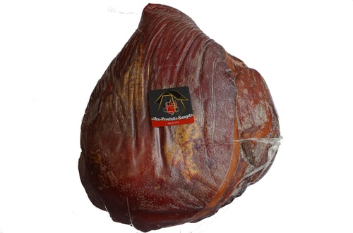 Jambon désossé reconstitué cru fumé