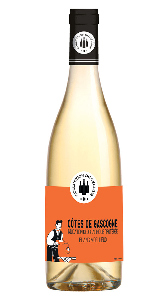 329653 - Vin blanc IGP HVE en bouteille de 75 cl COTES DE CASCOGNE