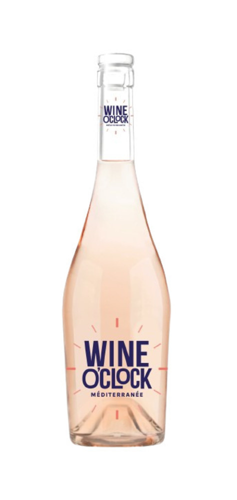330091 - Méditerranée vin rosé IGP en bouteille 75 cl WINE O'CLOCK
