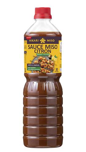 323724 - Sauce miso au citron en bouteille 1 L HIKARI MISO
