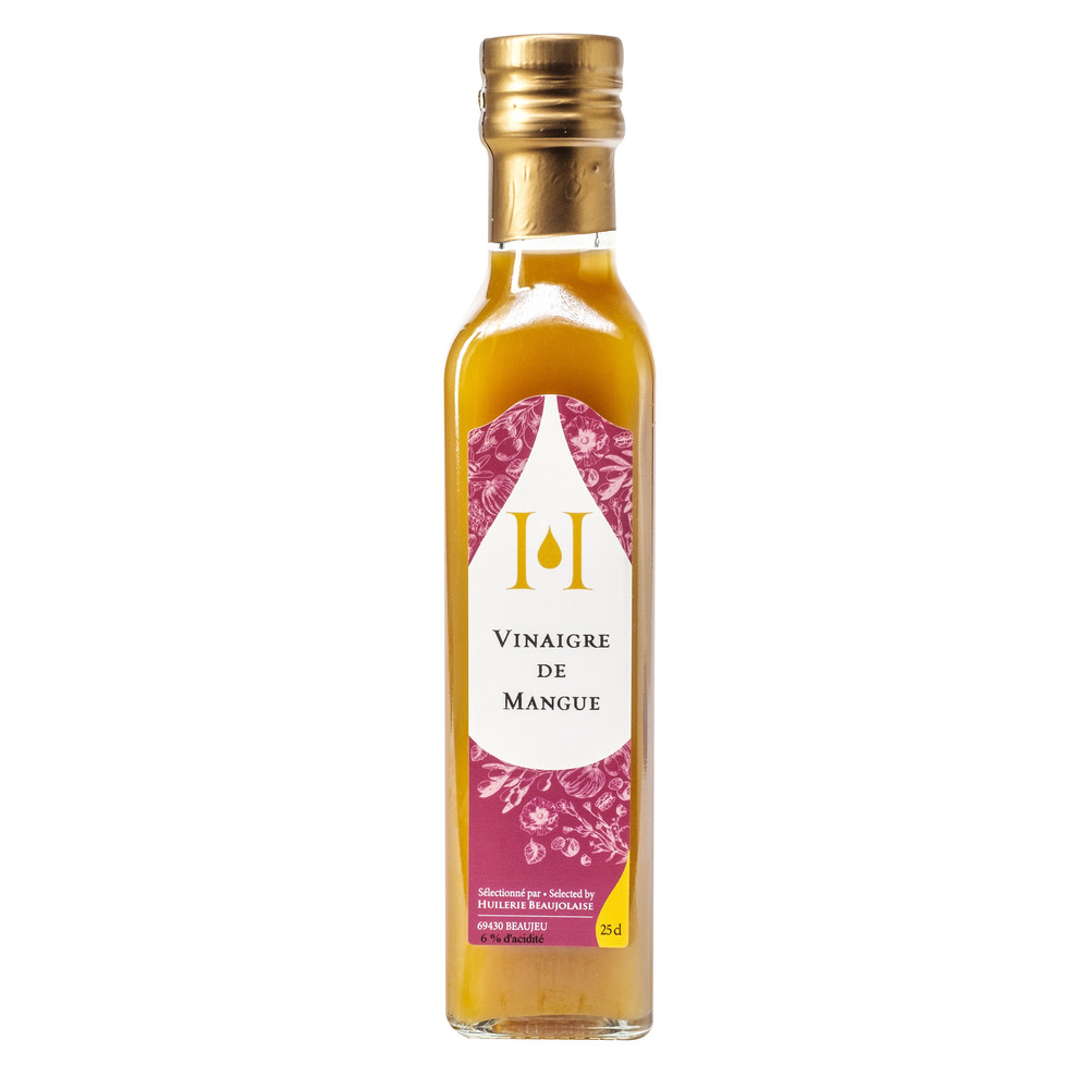 315526 - Vinaigre de mangue en bouteille 25 cl HUILERIE BEAUJOLAISE