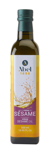 315219 - Huile de sésame vierge en bouteille 500 ml ABEL 1898