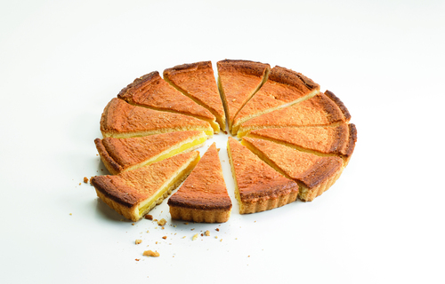 232052 - Gâteau basque prédécoupé 12 parts 900 g Bon&Engagé