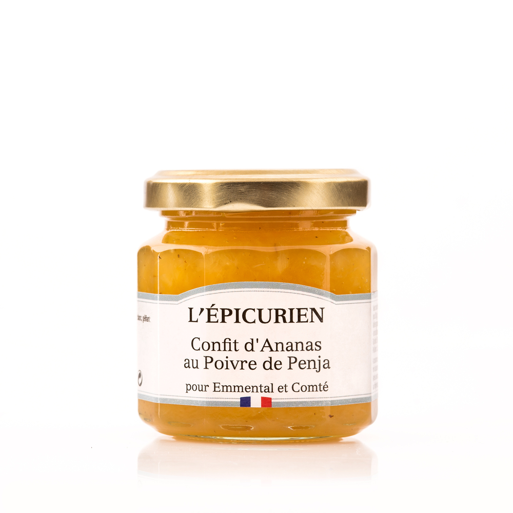 274616 - Confit d'ananas au poivre de Penja 125 g L'Affineur du Chef