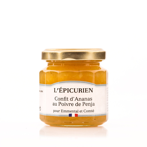 274616 - Confit d'ananas au poivre de Penja 125 g L'Affineur du Chef