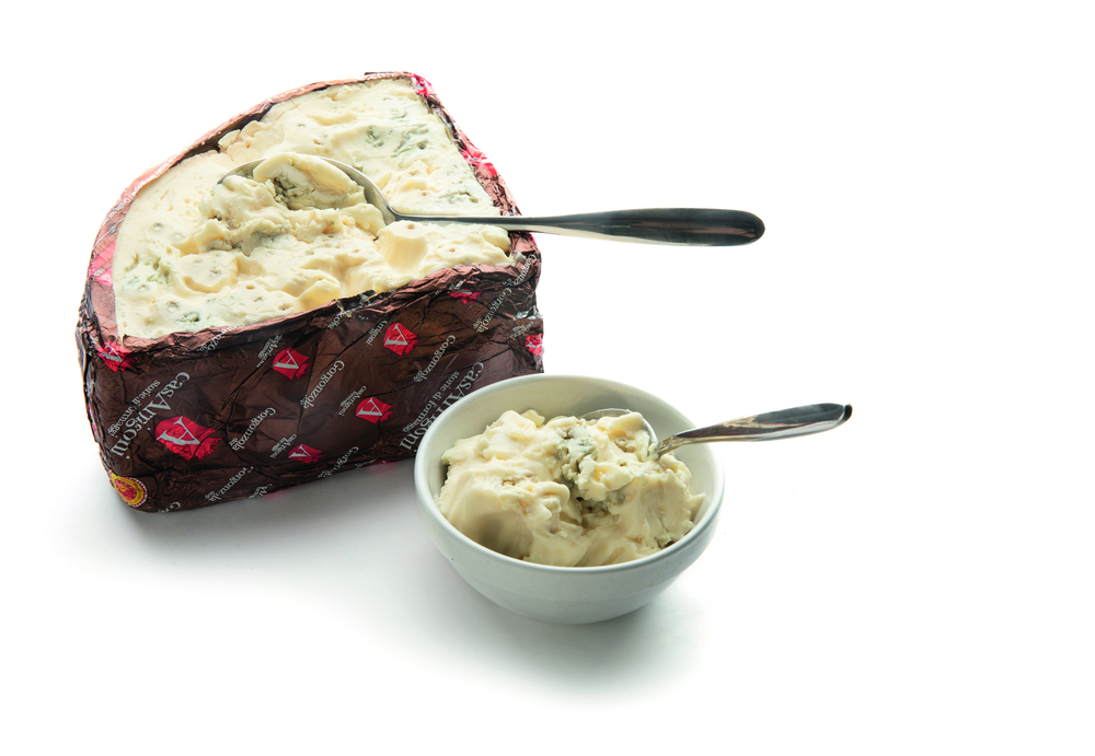 197348 - Gorgonzola doux à la cuillère AOP 27% MG 1,5 kg env. L'Affineur du Chef