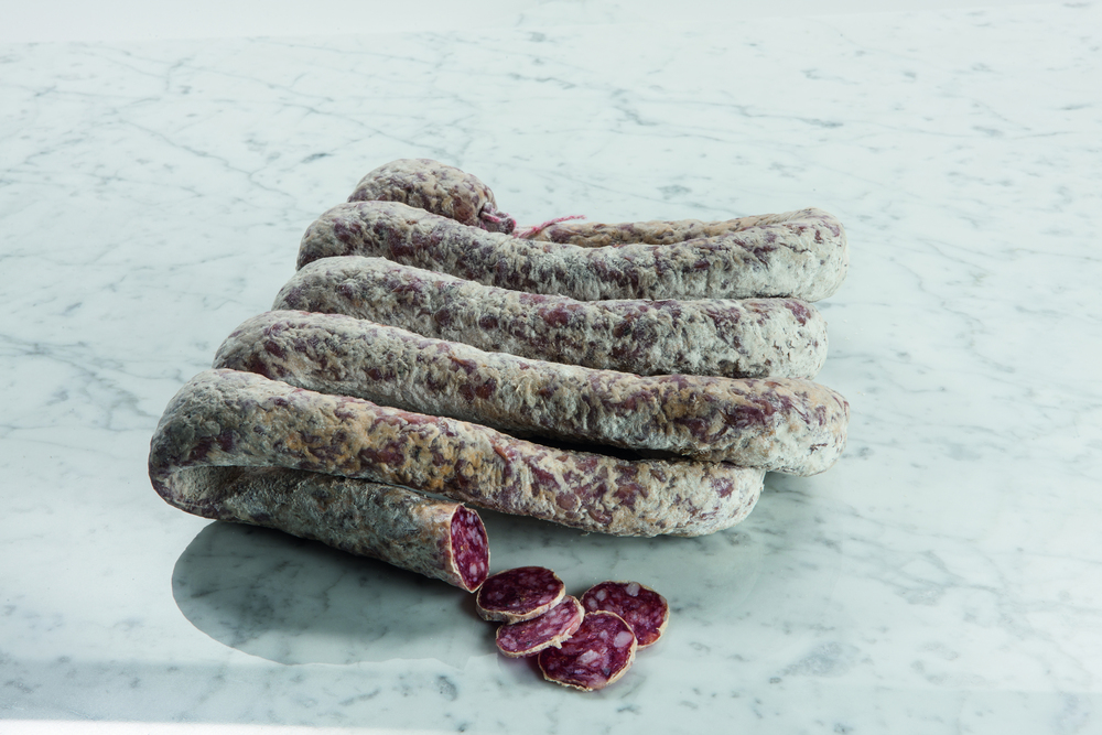 170572 - Saucisse sèche supérieure de l'Aveyron séchée sur perche VPF 2,3 kg env. La Grande Charcuterie