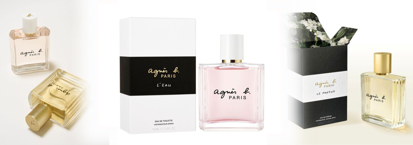 Codiplas, Egisa and Aptar Beauty: Agnès b. marks her return to fragrance with a refillable bottle