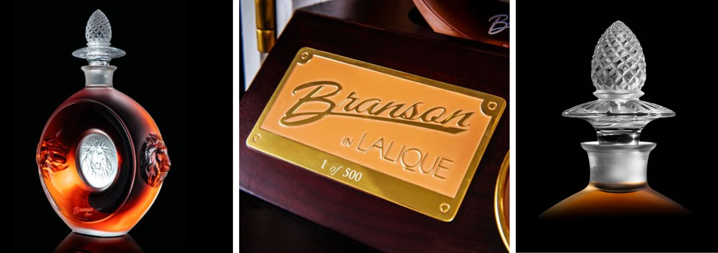50 Cent and Lalique unveil a collaboration around a crystal cognac