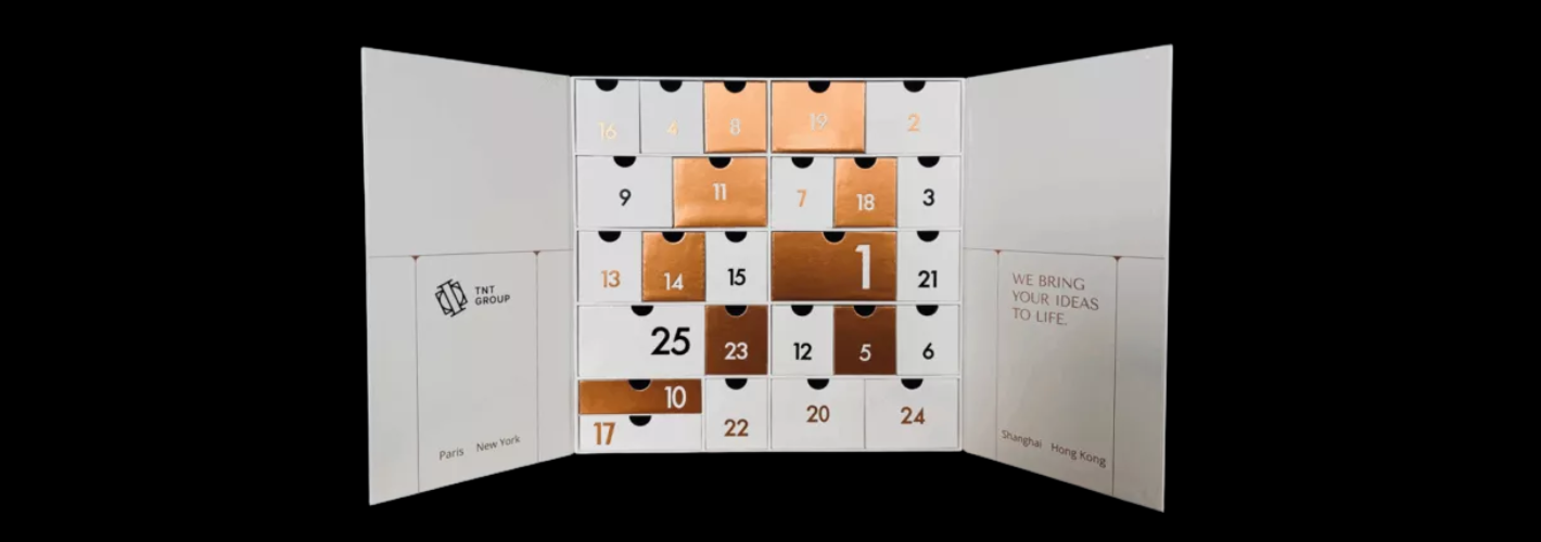 The sustainable expertise of TNT Group at the heart of luxury Advent calendars