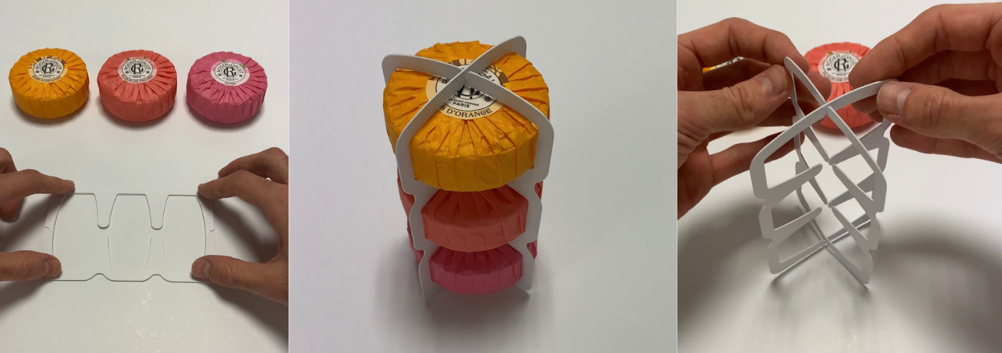 MARTINENQ : Une cale éco-conçue en papier rigide pour remplacer le plastique dans les packagings